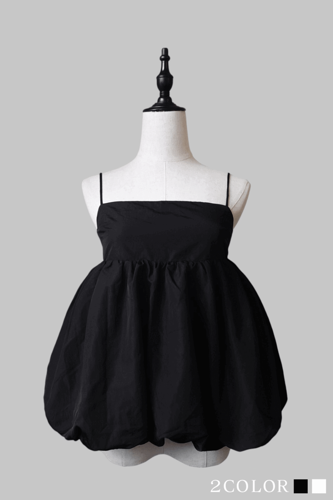 バルーンヘムNylon tops