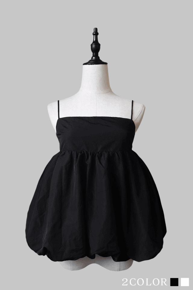 バルーンヘムNylon tops