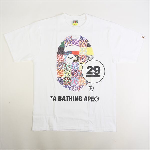 【美品】A BATHING APE  白Tシャツ　Lサイズ