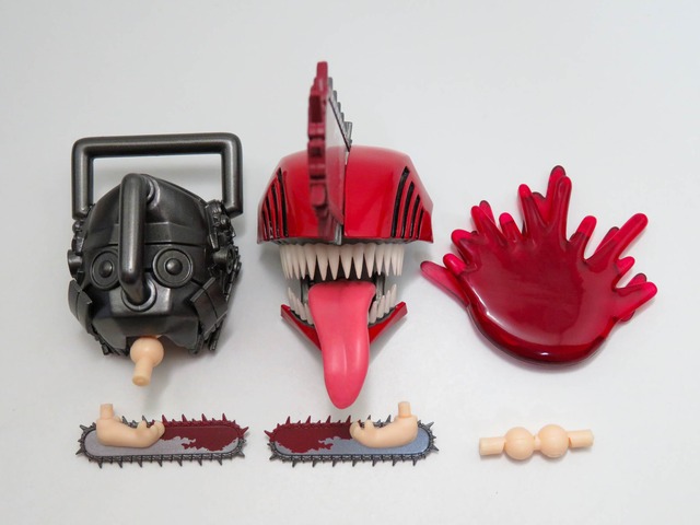 ※【SALE】（Ａ−ランク）【1560】 デンジ 髪パーツ チェンソーマン　ねんどろいど