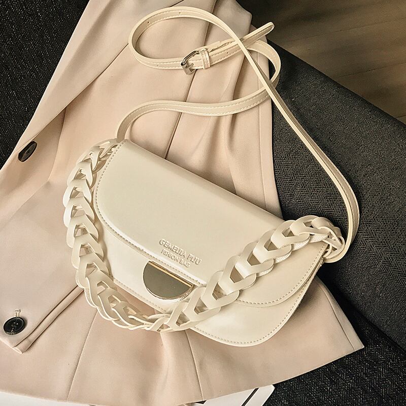 バッグニッチデザイン2020新しいトレンディなワイルドメッセンジャーバッグインネット赤ショルダーバッグファッションレディースサドルバッグ Tiancai_Wing_Bag8452347