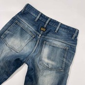 G-STAR RAW ジースターロウ ヒゲ ハチノス ダメージ加工 立体裁断 デニム パンツ 29