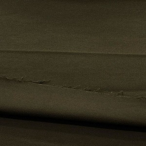 ★AM183◆3.4ｍ◆ラスト1点！綿ポリウレタン混ネル地弱ストレッチツイル生地◆カーキ