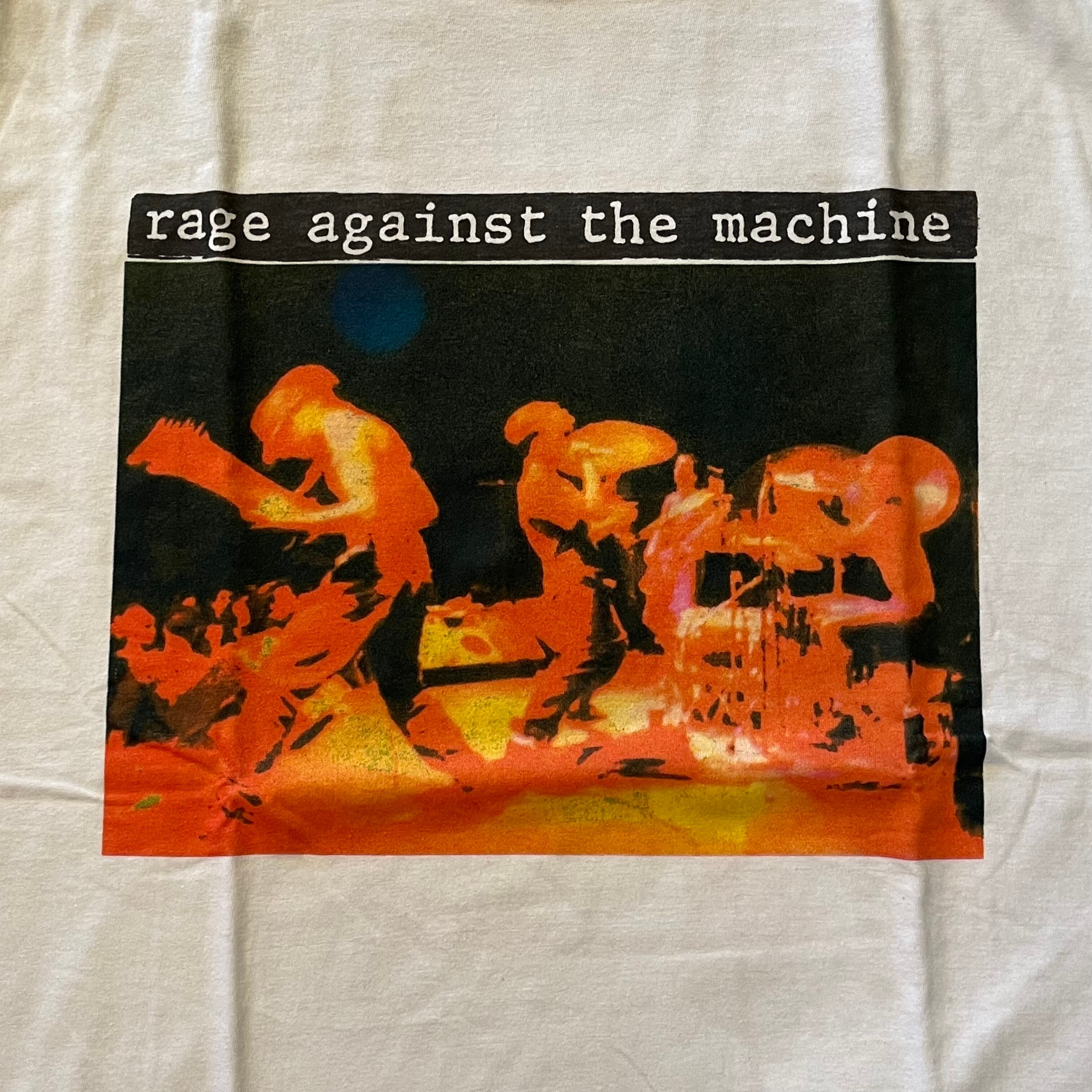 Rage Against the Machine T-Shirt / バンドTシャツ バックプリント Rage Against the Machine T-Shirt / バンドTシャツ バックプリント