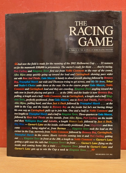 THE RACING GAME(a tribute to the australian horse racing industry)