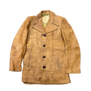 【古着】”GARY BORDON” Leather Coat