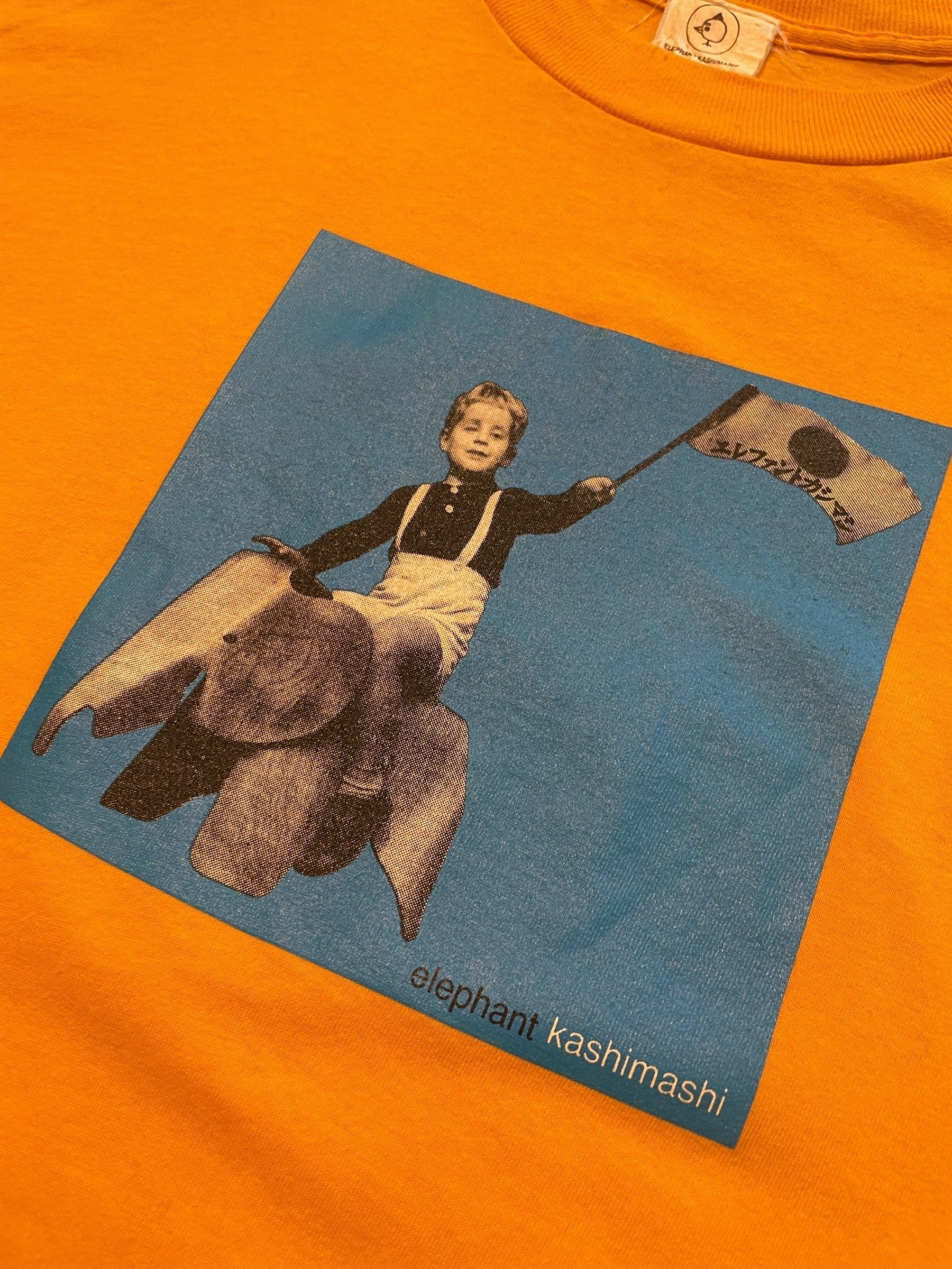 90's Elephant Kashimashi “エレファントカシマシ” Tee / Orange