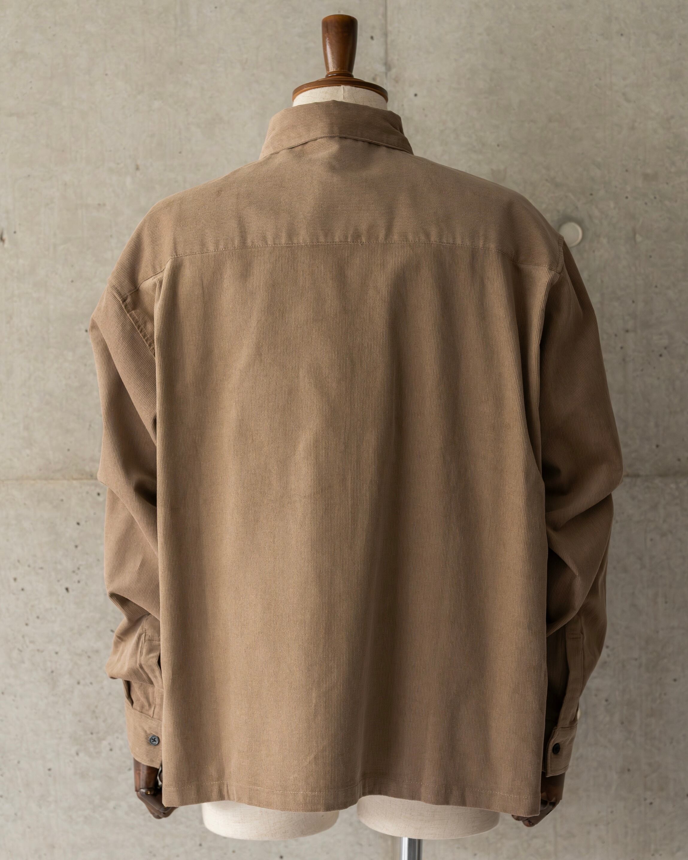 Fly Front Corduroy Shirts［2516amy-5 ］コーデュロイシャツ | AMUY