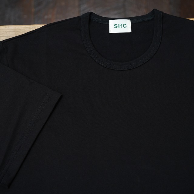 SIfC（シフク）　至福の半袖Tシャツ　スビンプラチナムハイゲージ天竺　ブラック