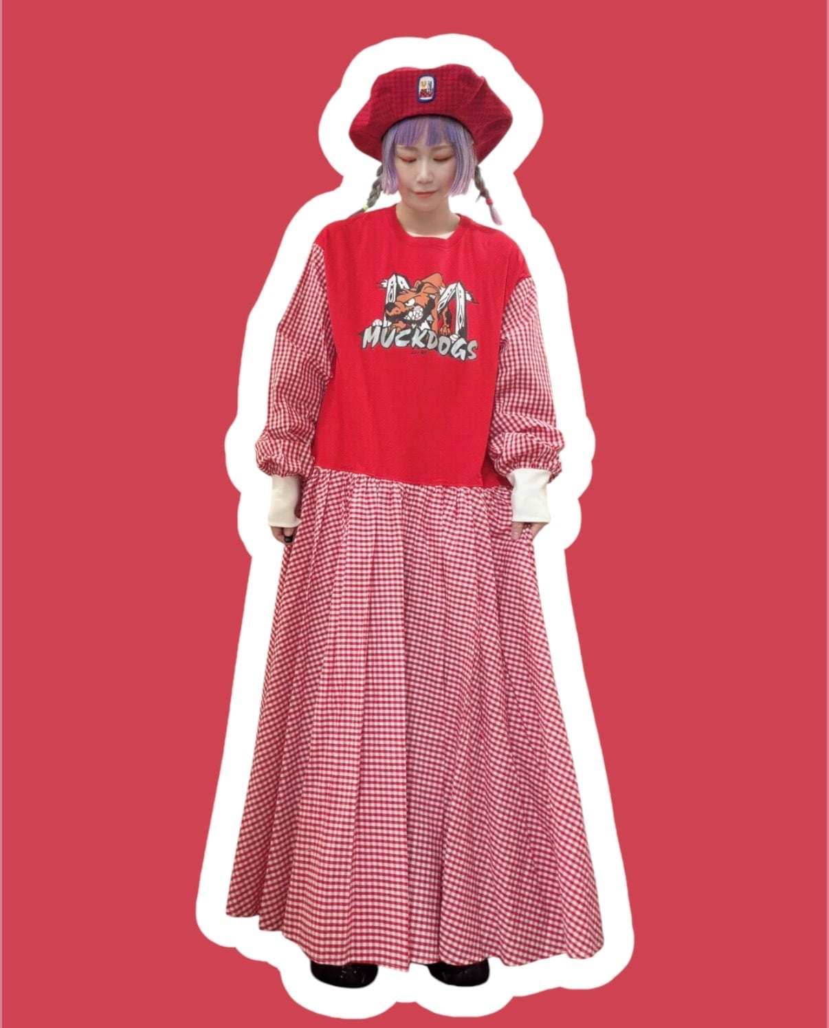 【9/27(日)21:00-9/30(水)12:00まで限定❣️】+R / Daikoku béret(アカ)