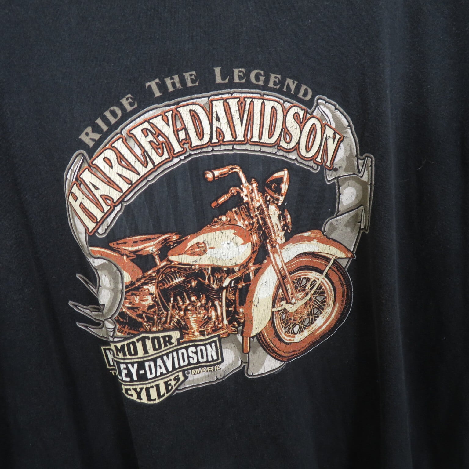 00s Harley Davidson CHARLOTTE Tシャツ size3XL/ハーレーダビットソン