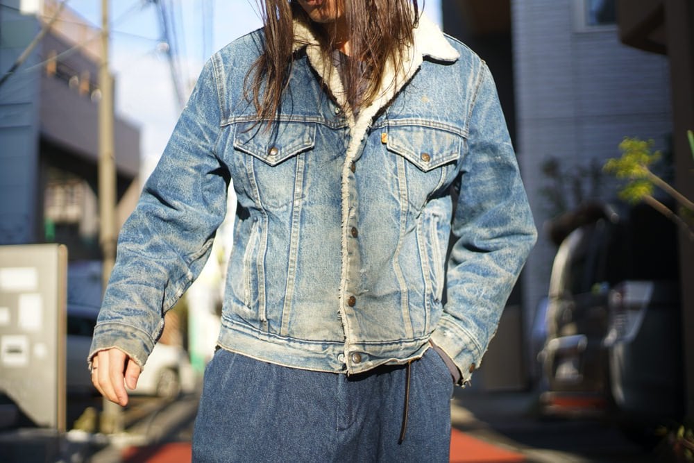 Levi’s 70608-0217 USA製 コーデュロイ ジャケット 90s Levis [Levis 70608-0217 Made In USA] Vintage Boa Lined Denim