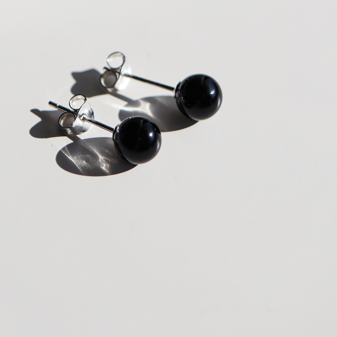 3/13(金)21時新作発売*silver925 オニキス ピアス