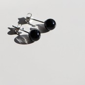 3/13(金)21時新作発売*silver925 オニキス ピアス