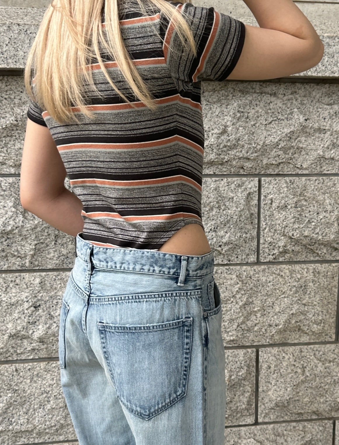 FUMIKA_UCHIDA  [GRANDRELLE MULTI STRIPES BODY SUIT]