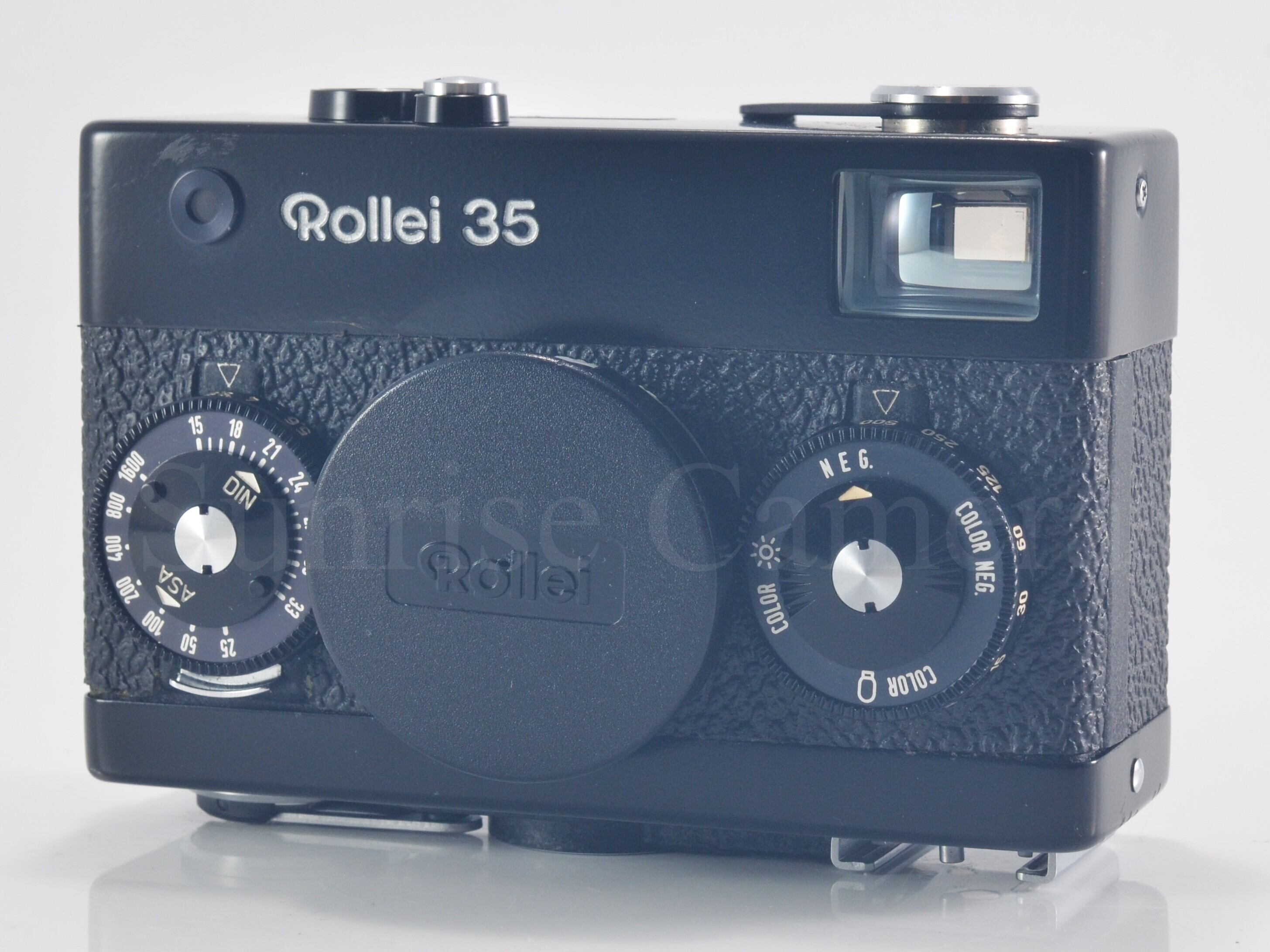 Rollei 35 ブラック / Tessar 40mm F3.5 整備済 ローライ (55756