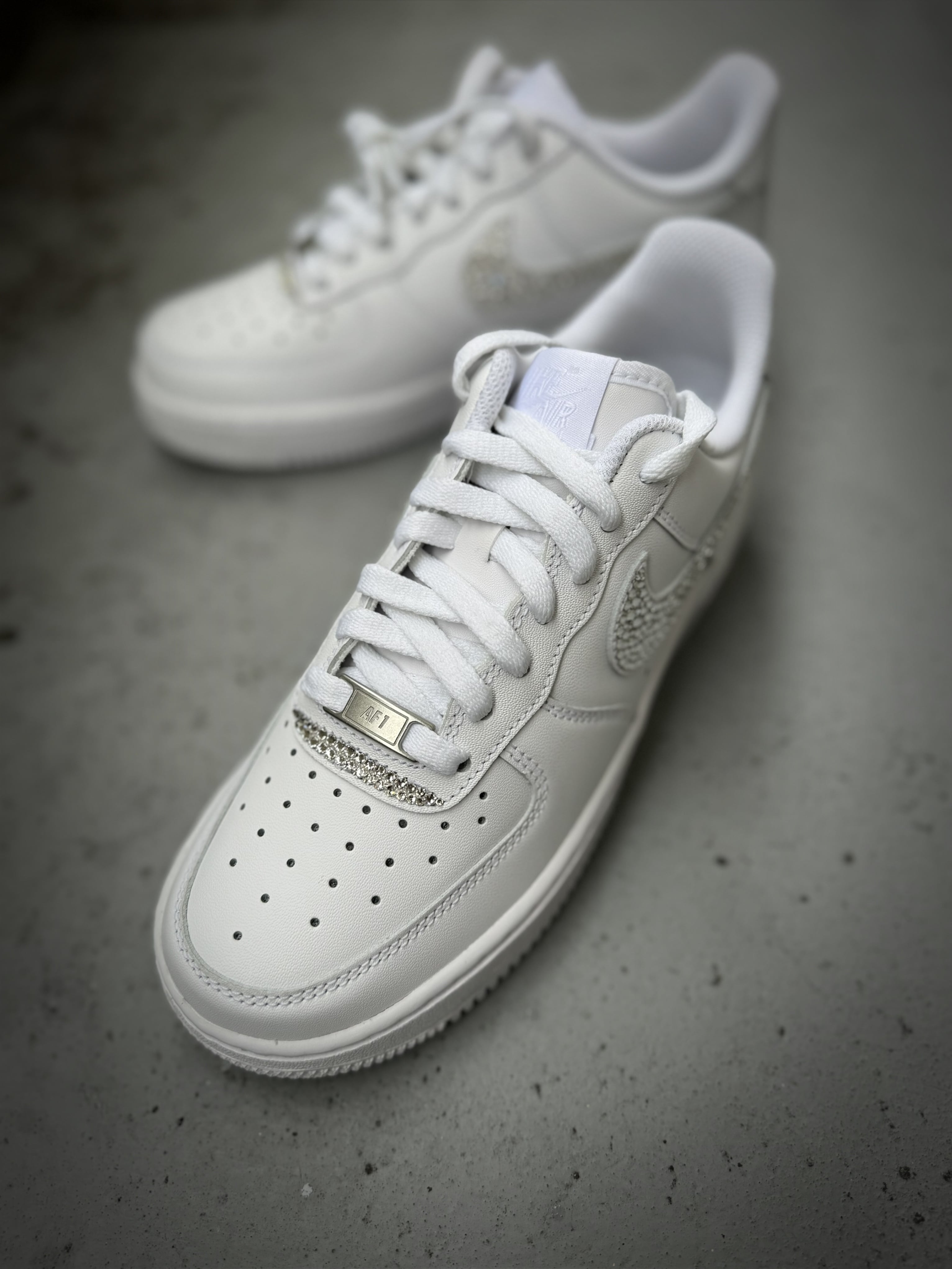Nike Air Force1 ナイキエアフォース1ロゴマーク4ヶ所 | デコショップ