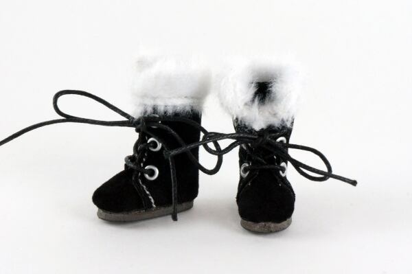 ドール靴 1/6 オビツ11 ロングブーツ SBB020BLK MW - 画像2