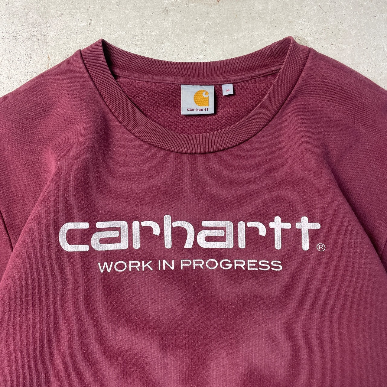 Carhartt カーハート WORK IN PROGRESS フロントロゴ スウェットシャツ 