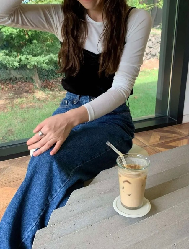 11/26〜発送 liffey velour sleeveless black