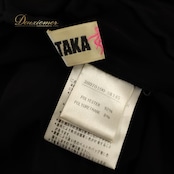 社交ダンス 衣装 TAKA DANCE タカダンス スカート レッスンウェア ブラック系 日本製 黒 無地 シンプル フレア スリット 真っ黒 ダンス 練習 レッスン 練習着 ダンス衣装 社交ダンス衣装 かわいい おしゃれ 上品 大人っぽい 華やか