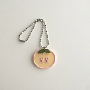 【予約】[ Snugroo ] Pet Necklace Surgical｜Peach（季節限定）