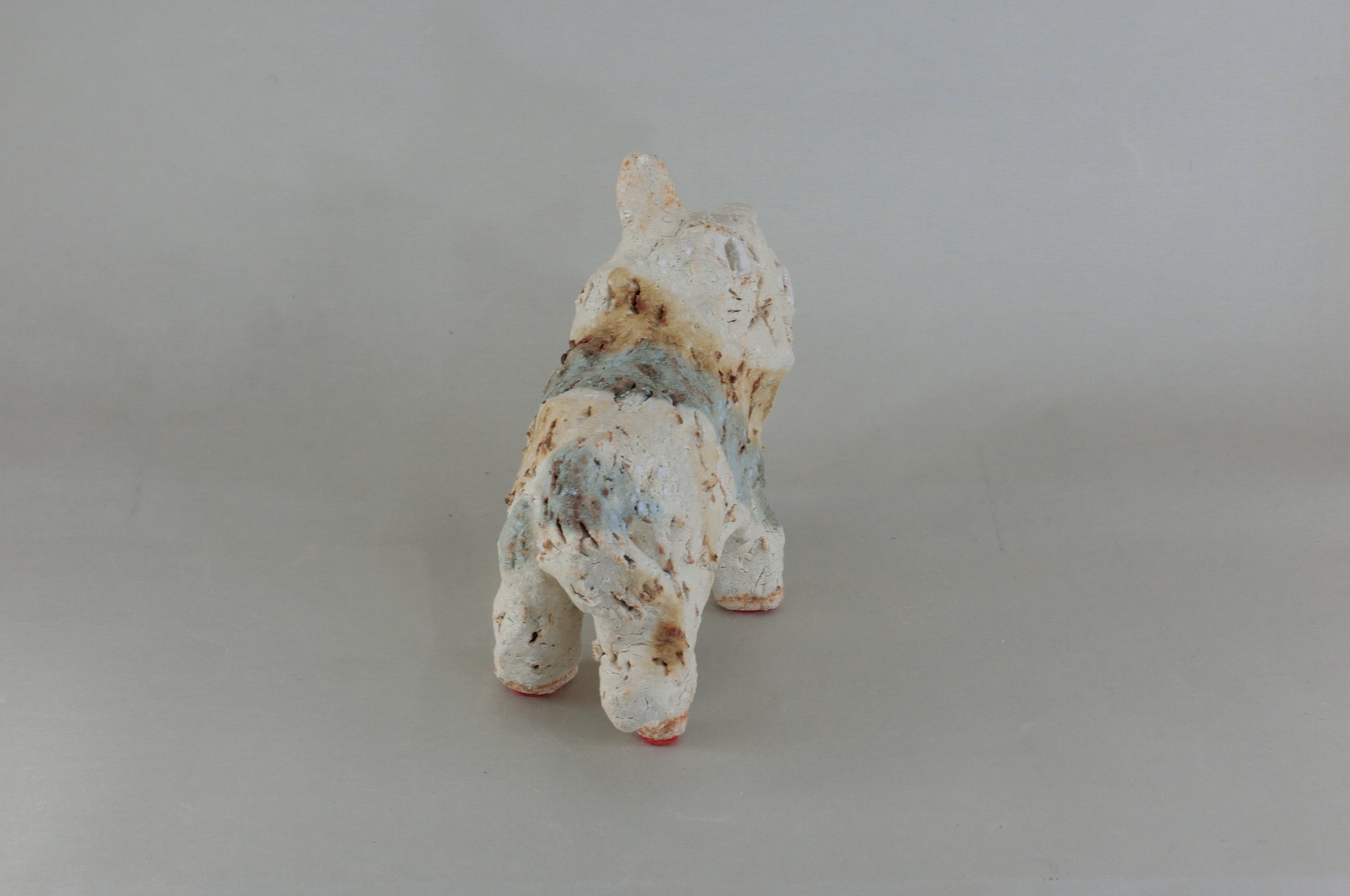 幸生窯　前川幸市作　猫（立ち）