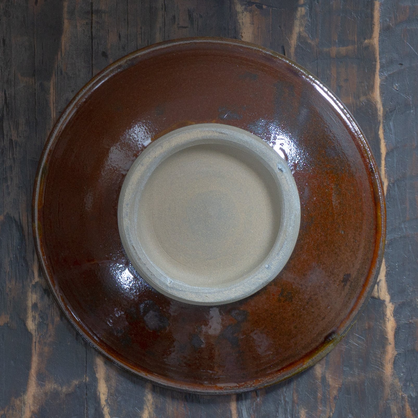 小鹿田焼 坂本創 五寸皿 イッチン | くらしのギャラリー杜の街グレース店