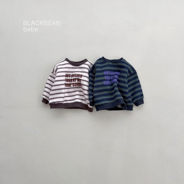 bebe feeling swatshirt【blackbean】※11月下旬〜12月上旬発送予定