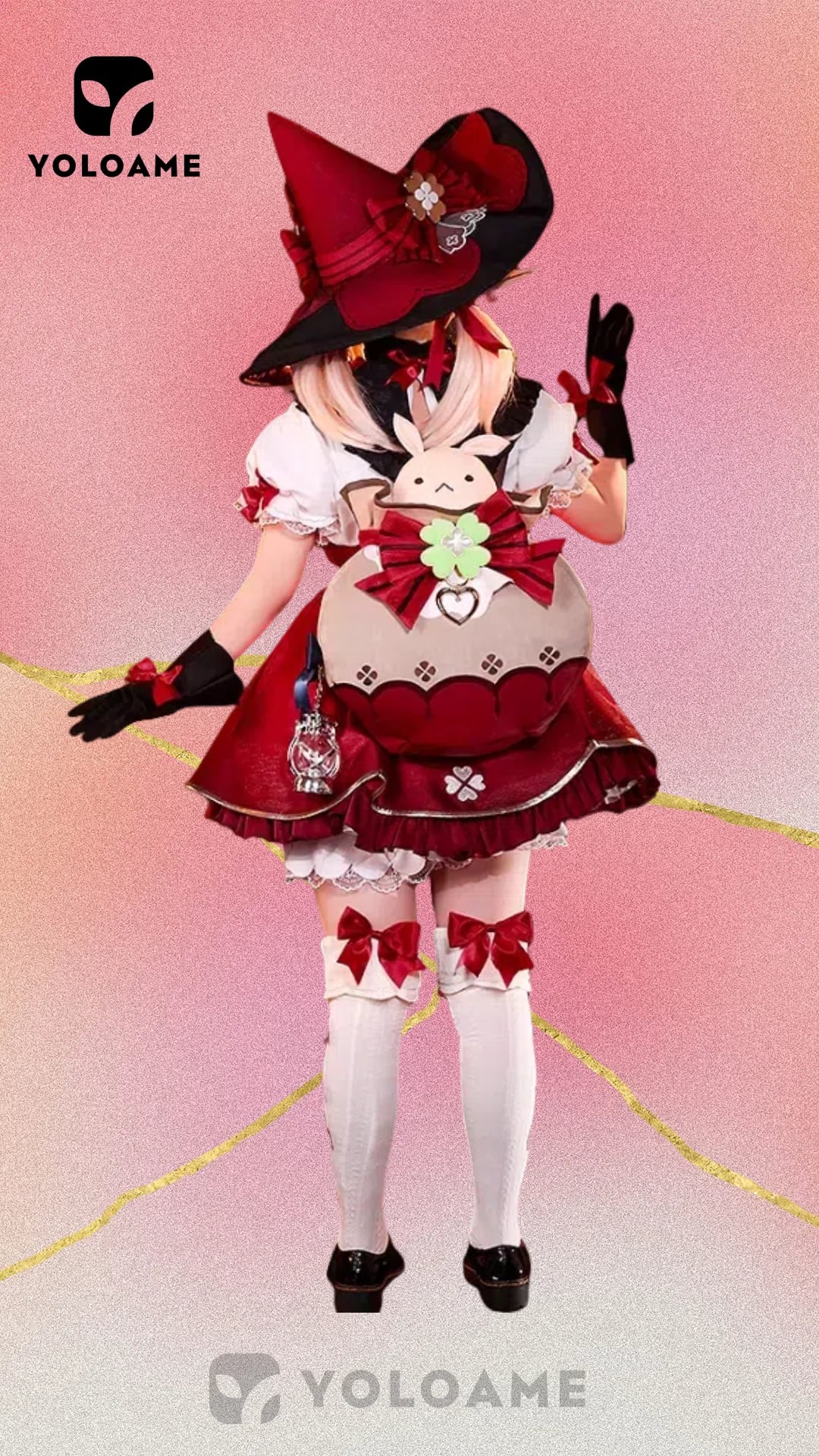 原神 コスプレ 三分妄想 クレー 星燭に揺れる爛花 衣装 三分妄想1/3Delusion】原神 Genshin クレー新衣装「星燭に揺れる爛花