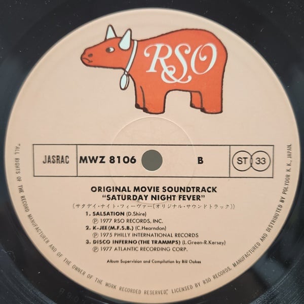Various / Saturday Night Fever (The Original Movie Sound Track) [MWZ 8105/6] - 画像5