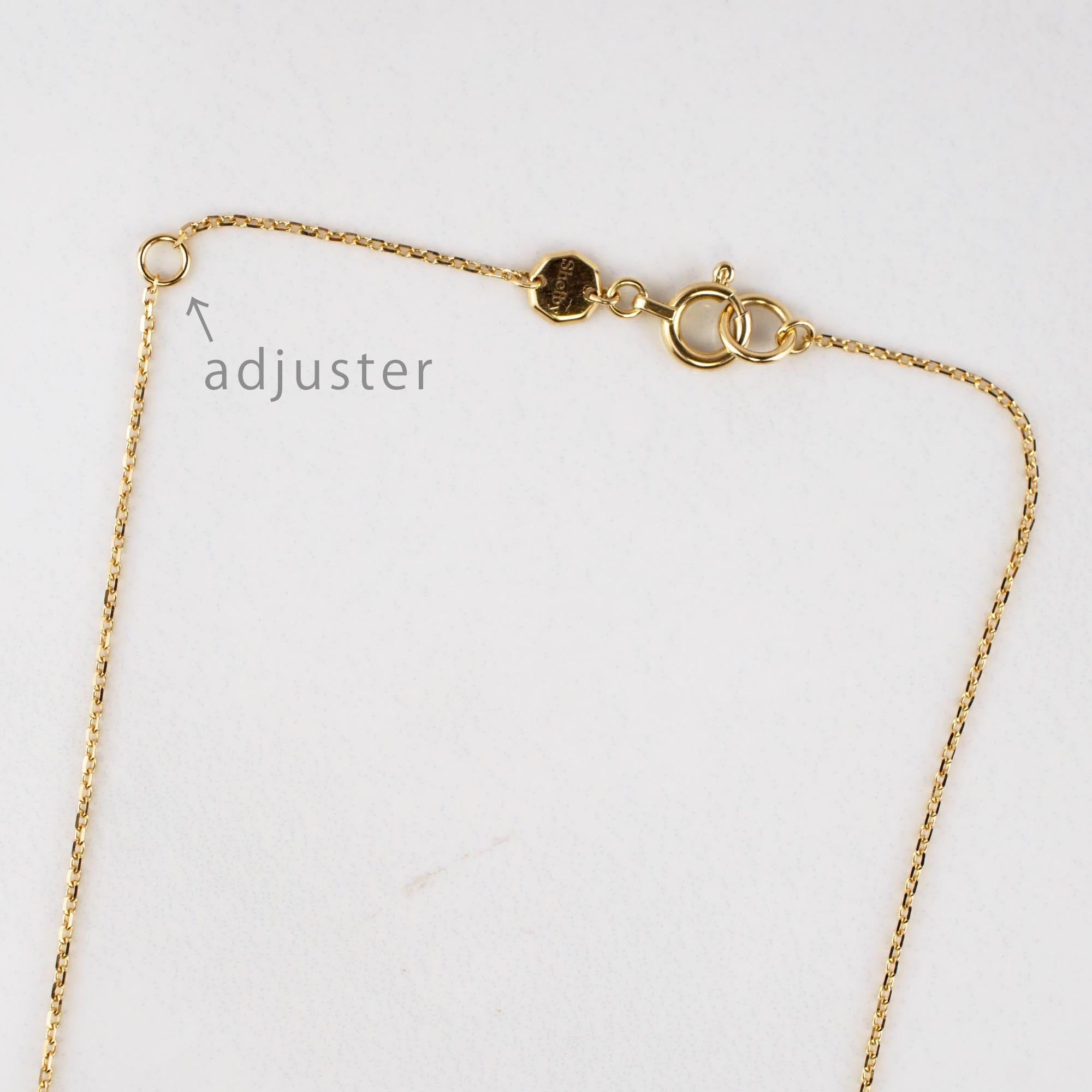 KIRIKO / Green Quartz Necklace （Round / N117-GQ） | Shelby