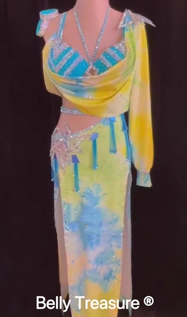 ベリーダンス オーダーメイド衣装 LY 1857 202205 | Belly Treasure®︎