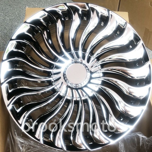 19インチ NEW STYLE クローム ホイールセット メルセデスベンツ W222 S680 マイバッハ S クラス -BRN-1071 鍛造 ★