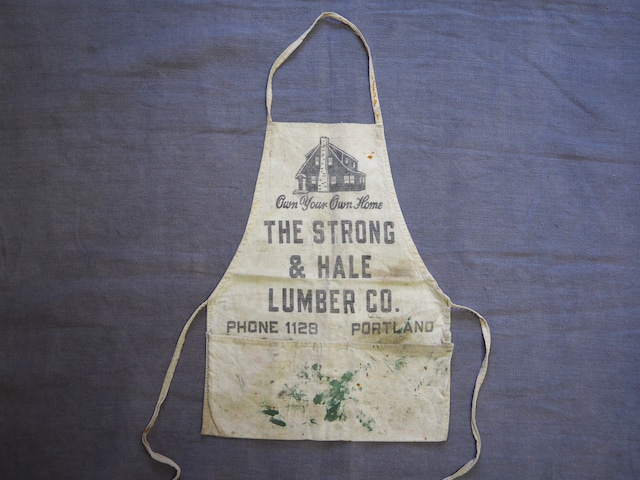 Vintage Advertising Work Apron .1