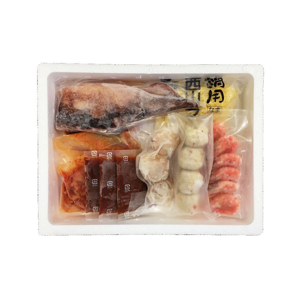 first　北海道　(白菜キムチ200g、各種具材)　Fセット　海鮮キムチ鍋　chouchou（ファーストシュシュ）