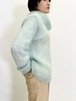 Vintage Mohair Off Turtleneck Sweater