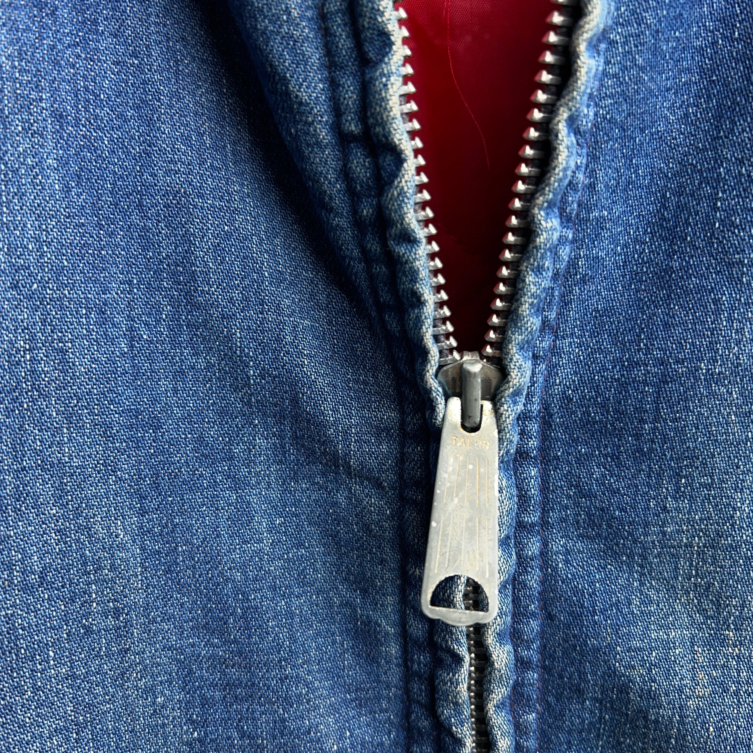 60's BIG MAC Lined Denim Jacket 60年代 ビッグマック キルティング