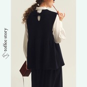 【2color】小さな革命を纏うアシンメトリーシャツ 《P0300》