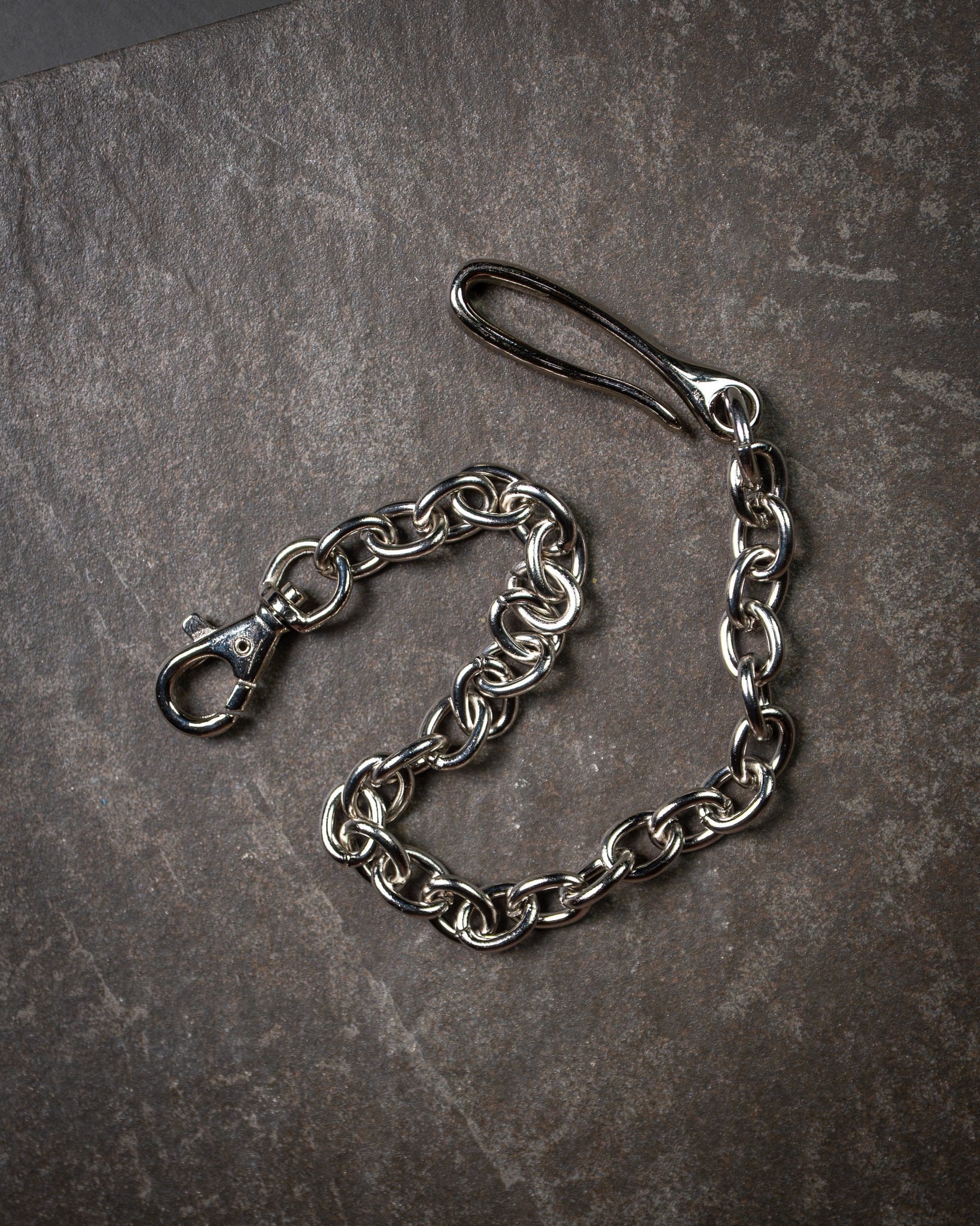 Additive and Line】Wallet Chain Nickel Silver WCH-005 新品