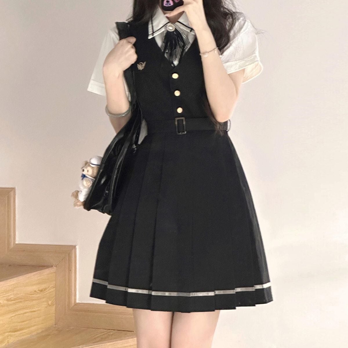 ショートジャケット付き制服セットアップ | Maiden's Rêve