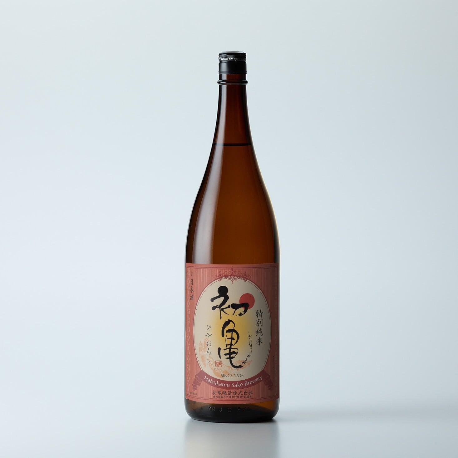 【限定品・10月】初亀 特別純米 ひやおろし 1.8L