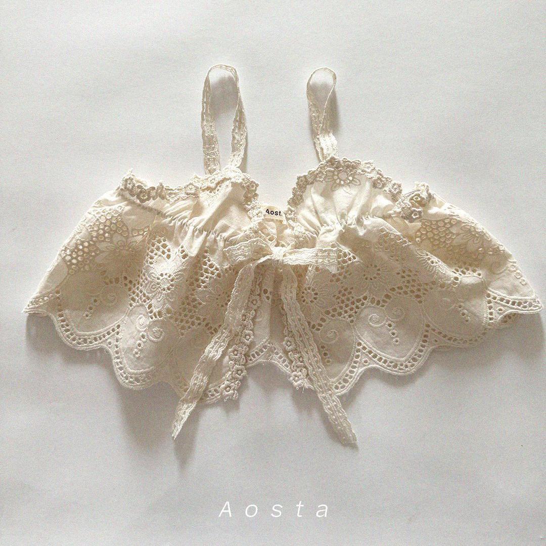 «予約»«Aosta» レースビスチェ