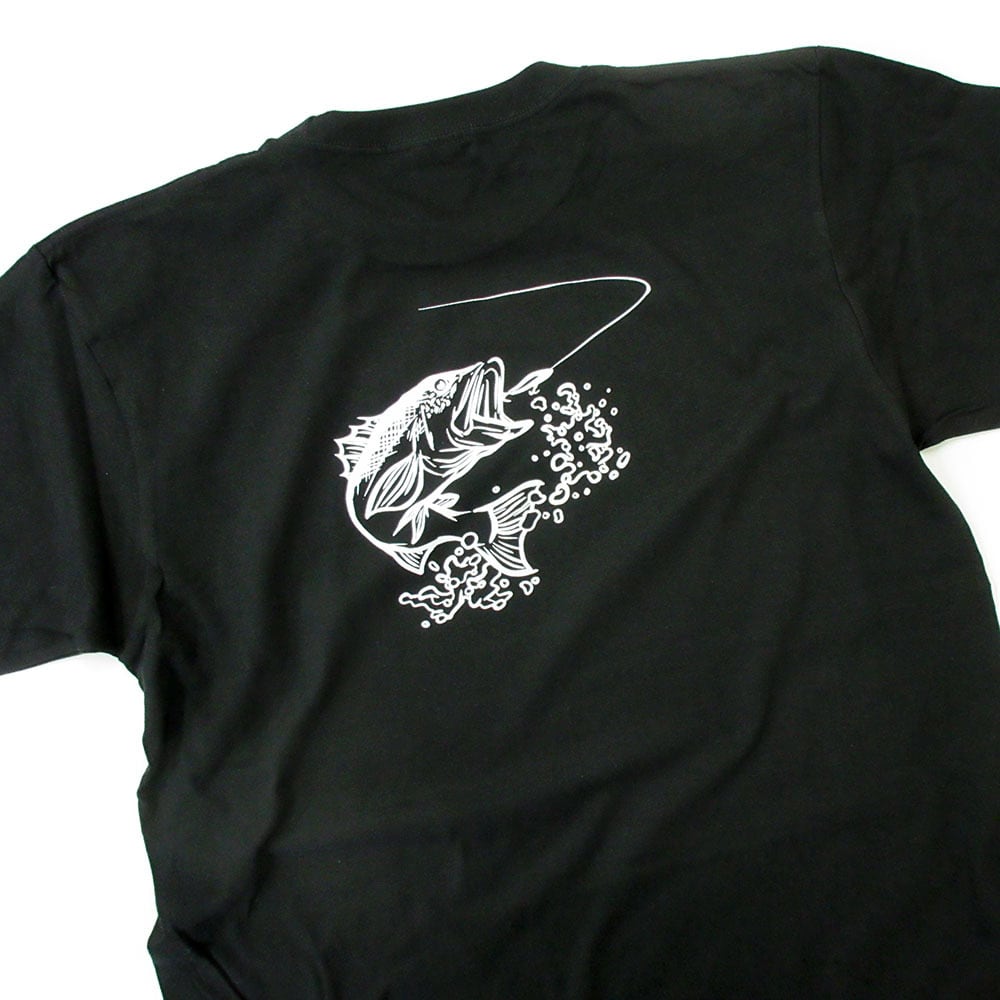 選べるデザイン シーバス釣り 線画 スズキ Tシャツ rf25 半袖・長袖 ルアーフィッシング 釣り好き 釣り人 誕生日 父の日 敬老の日 ギフト プレゼント
