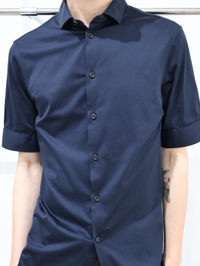 【EMPORIO ARMANI】cutaway half sleeve shirt