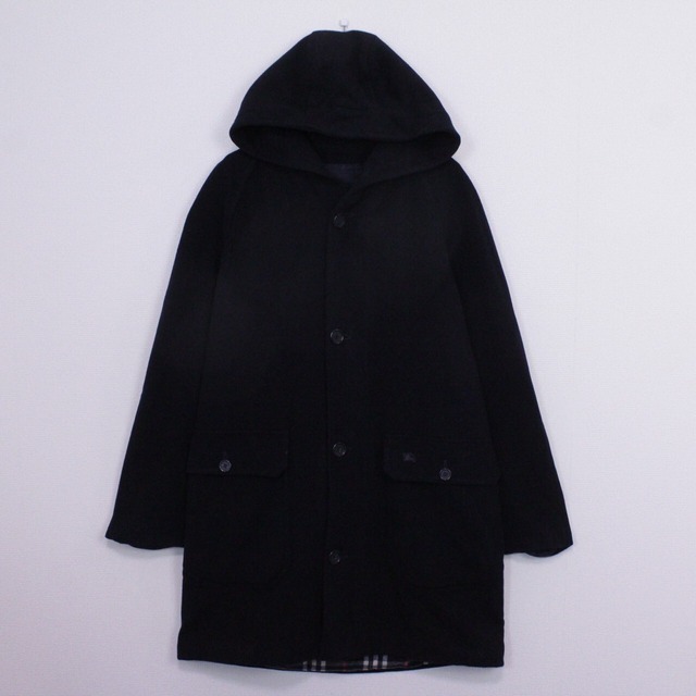 【Caka act2】"Burberry" Vintage Hooded Long Coat