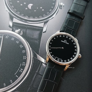 【JAQUET DROZ ジャケ・ドロー】GRANDE HEURE ONYX　グラン・ウール オニキス／国内正規品 腕時計