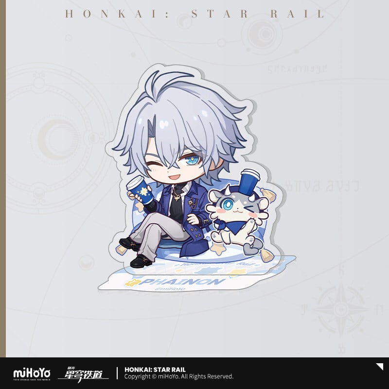 崩壊スターレイル 列車巡遊・カフェコラボ ちびキャラアクリルスタンド