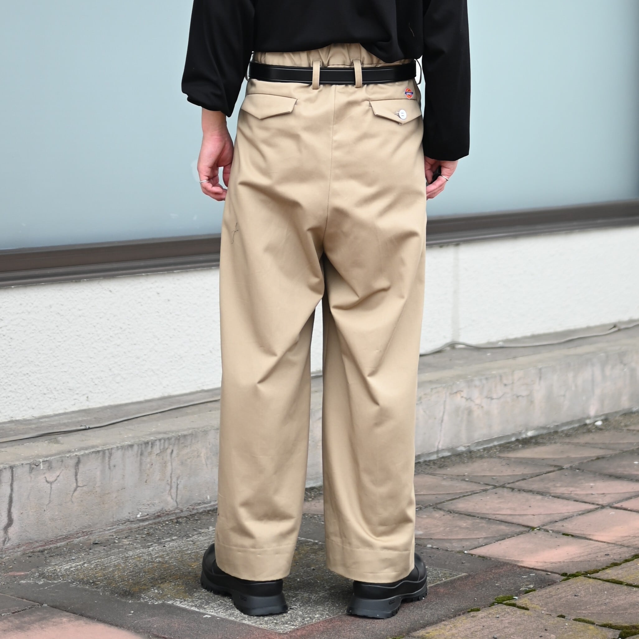 その他 leh sailor wide wrapping pants Leh / Wrap Wide Slacks | GANKO