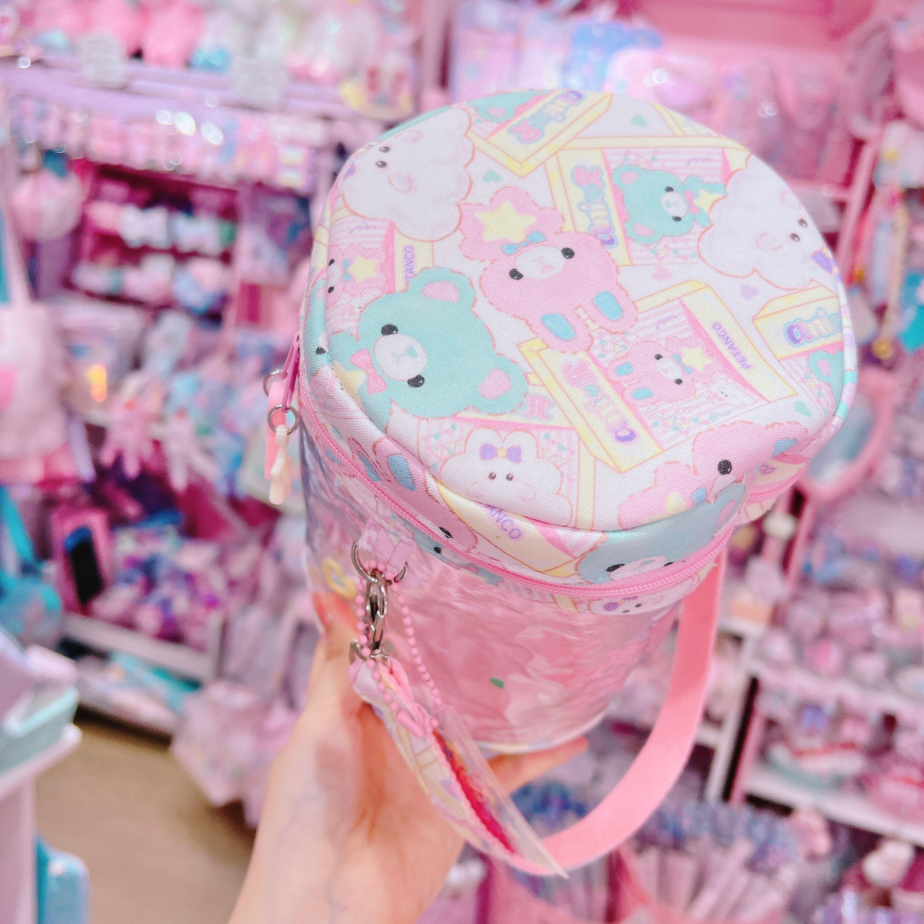 【M3】46-1筒型ぬいぐるみポーチ